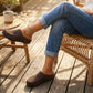 🎉 Neujahrsgeschenk – 50% RABATT!👡 Damen-Breite Mules-Hausschuhe: Slip-On + Stützende Sohle – retro & bequem für Frühling/Herbst