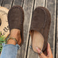 🎉 Neujahrsgeschenk – 50% RABATT!👡 Damen-Breite Mules-Hausschuhe: Slip-On + Stützende Sohle – retro & bequem für Frühling/Herbst