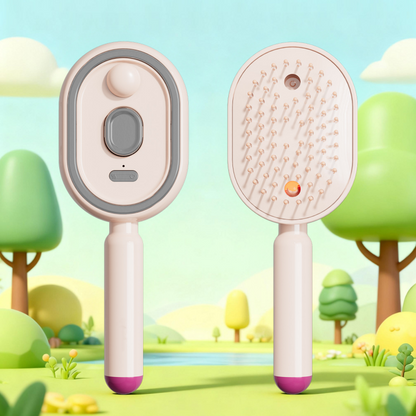 🧴Elektrische Sprüh- und Massage-Haarbürste💆♀️✨