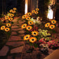 🌻 Realistisch & wetterfest | Solar-Sonnenblume – Bestseller 2026 | IP65-Außen-Dekoration