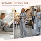 💃 Zweiteiliges Damen-Set – Lässiges Oberteil & Hose, Bequemer Schnitt & Perfekt für Jeden Tag 🌸