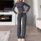 💃 Zweiteiliges Damen-Set – Lässiges Oberteil & Hose, Bequemer Schnitt & Perfekt für Jeden Tag 🌸