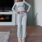 💃 Zweiteiliges Damen-Set – Lässiges Oberteil & Hose, Bequemer Schnitt & Perfekt für Jeden Tag 🌸