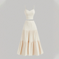👗 50% RABATT ! ✨ Damen 2-teiliges Set – Einfarbiges Tanktop & A-Linien-Rock, Knitterfrei & Bequem 🍃