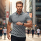 🔥⏰ LIMITIERT: -50% 💥 Premium Herren Kurzarm-T-Shirt mit Reverskragen 👕 schnell trocknend, hochwertig & modern ✨