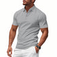 🔥⏰ LIMITIERT: -50% 💥 Premium Herren Kurzarm-T-Shirt mit Reverskragen 👕 schnell trocknend, hochwertig & modern ✨
