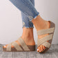 👡 LIMITED-TIME 50% RABATT! ✨ Plateau-Sandalen – California-Casual, Vegan, Keilabsatz ✨