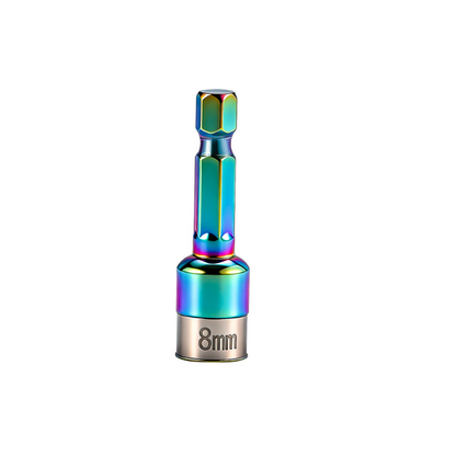 8 mm Sechskantschaft-Stecknuss aus Chrom-Vanadium-Stahl