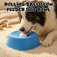 Anti-Schling-Napf für Hunde mit rollendem Ball