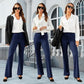 🔥50% RABATT! & HEISSER VERKAUF 2026🔥 Damen-Stretch-Bootcut-Anzughose mit hohem Bund