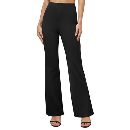 🔥50% RABATT! & HEISSER VERKAUF 2026🔥 Damen-Stretch-Bootcut-Anzughose mit hohem Bund