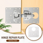 🔧🔥50% RABATT! 🚪 Edelstahl Scharnier-Reparaturplatte für Schranktüren