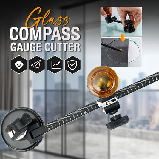 🔧 50% RABATT! 🛠️💿 Kreis-Glasschneider, präzise Schnitte, einfach einzustellen, ideal für handwerkliche Projekte⚙️
