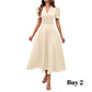 🥳2026 HEISSVERKAUF🥳💞50K+ VERKAUFT!💥💕🌿 50% RABATT! Elegantes Puffärmel-Kleid – V-Ausschnitt & hohe Taille für eine Sanduhr-Silhouette. Atmungsaktiv, knitterarm. Perfekt für reife Frauen. 👗✅