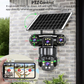 🔎 50% RABATT! 📷 6K 9MP 3-Linsen Outdoor-Kamera – 10x Zoom, 360° PTZ, Farb-Nachtsicht & IP66 wasserdicht – perfekt für Rundumschutz 🛡️