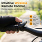 🚲 LIMITIERT 50% RABATT! ⚡ Kabellose Fahrrad-Blinkleuchte – Mit Fernbedienung, USB-C Ladung & Wasserdichtem Design 💡