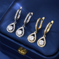 🔥Solange der Vorrat reicht 50 % Rabatt!🎉Elegant Teardrop Dangle Hoop Earrings