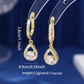 🔥Solange der Vorrat reicht 50 % Rabatt!🎉Elegant Teardrop Dangle Hoop Earrings