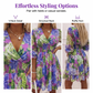 👗📢 MID-SEASON SALE: −50% NUR FÜR KURZE ZEIT! Farbblock-Kleid mit Rüschen & langen Ärmeln – Weich fallender Stoff, schmeichelhafte Taille, perfekt für Gartenpartys & Sommerfeste 🌸✨