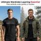 👕🏃 Herren Rundhals-T-Shirt Athletic Fit – Atmungsaktive Baumwolle, Bewegungsfreiheit & Feuchtigkeitsableitung Für Optimalen Komfort ✨