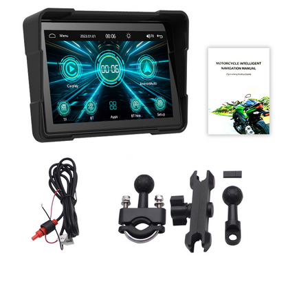 🏍️ LIMITED-TIME 50% RABATT! 📹 Motorrad-Dashcam mit CarPlay – IPX6 Wasserdicht, Dual-Kamera, Drahtlos 🎥