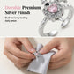 📢📢40 % RABATT !! ⏰Vintage Adjustable Sword Piercing Heart Ring Set