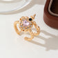 📢📢40 % RABATT !! ⏰Vintage Adjustable Sword Piercing Heart Ring Set