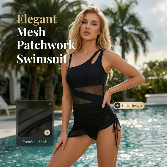 ⏰🔥 SOMMER IST KURZ – DEIN ANGEBOT AUCH. 50% auf diesen sensualen Mesh-Spitzen-Badeanzug. Figur accentuiert, Transparenzen elegant. Perfekt für Strand, Pool & heiße Nächte. Jetzt oder nie. 👙🌴