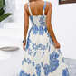 ⏳Limitiertes 50 % Rabatt⏰Damenkleid mit Spaghettiträgern und Blumenmuster🌿👗