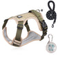 🐾50% Rabatt!🦮Zugstopp‑Hundegeschirr mit Front‑D‑Ring, komplett mit Leine & LED‑Halsband für sichere Spaziergänge 🔦
