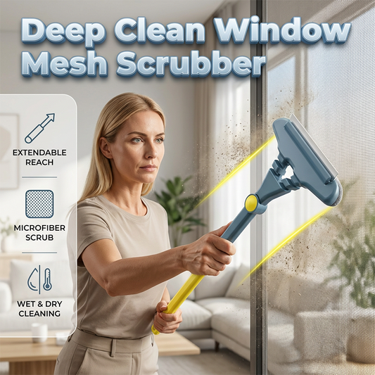 📢⚡ 40% RABATT! Ausziehbarer Fenster-Moskitonetz-Reiniger – verstellbarer Langer Griff, entfernt mühelos Staub & Schmutz. Perfekt für schwer erreichbare Stellen. Jetzt zuschlagen! ✨🧹 Dust & Cobwebs from Screens Easily 🪟💨