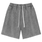 Herren-Shorts im Vintage-Stil aus gewaschenem Baumwollmischgewebe