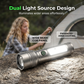 Long-Range Zoomable Flashlight