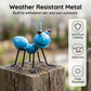 Buntes Metall-Ameisen-Gartenstatuette