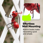 Buntes Metall-Ameisen-Gartenstatuette