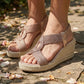 👡 AKTION: 50% AUF BOHO-SANDALEN! 👢 Geflochtene Keilabsatz-Sandalen für Damen – Mit Jute & gepolstertem Fußbett 🌼
