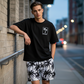👕🩳 50% RABATT! Herren 2-teiliges Freizeit-Set – Bedrucktes T-Shirt & Shorts – Bequem, atmungsaktiv & vielseitig für Sommer & Alltag ☀️
