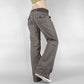 Damen Cargohose mit geradem Bein