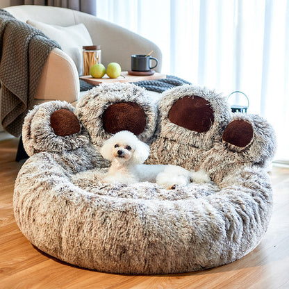 ✨ LIMITED-TIME 50% RABATT!🐶Beruhigendes Pfotenbett – Entspannung für Ihren Liebling