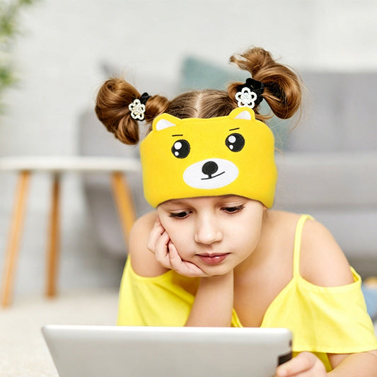 🥳2026 HEISSER VERKAUF🥳💞Über 50.000 verkauft!🎧😴 49% RABATT! Bluetooth-Stirnband für Kinder – 2-in-1: Weiches Stirnband und Schlafmaske. Perfekt für Reisen oder zum Mittagsschlaf. 🧸✨