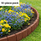🌿 50% RABATT! ☀️ Gartenborder Set Kopfsteinoptik 5m – 20 ineinandergreifende Teile – Wetterfester PP-Kunststoff, kein Graben & kein Werkzeug – ideal für Beete, Wege oder Rasenkanten 🏡