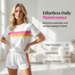 👗 50% RABATT! ⏰ Zweiteiliges Damen Loungewear Set – Sommerlich, locker & vielseitig – Perfekt für Zuhause, Urlaub oder entspannte Tage – bequem und stilvoll ✨🌸