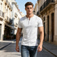 Leichtes Kurzarm-Henley: Maximale Frische & Moderner Look ✨☀️