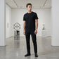Klassisches Herren T-Shirt mit Rundhalsausschnitt