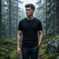 Klassisches Herren T-Shirt mit Rundhalsausschnitt