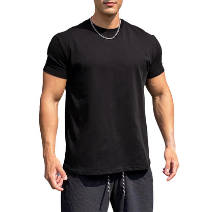 Klassisches Herren T-Shirt mit Rundhalsausschnitt