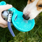 📢📢50 % Rabatt!!🥳 💧Tragbare Haustier‑Wasserflasche aus 304‑Edelstahl mit faltbarem Trinknapf