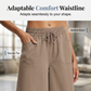 Schmeichelhafte Cropped-Hose mit hoher Taille