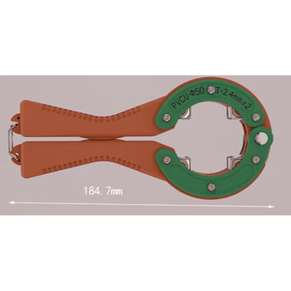 ⌛ Nur noch 3 Tage – 50 % auf alles! ⏰Ratschen-Rohrschneider für PVC – kompaktes Design für enge Räume – saubere Schnitte, wenig Kraftaufwand – ideal für Installateure & Heimwerker