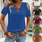 👕✨ 50% RABATT! Damen schulterfreies Oberteil mit V-Ausschnitt und Ring-Detail – Verführerisch, feminin & perfekt für heiße Tage ☀️